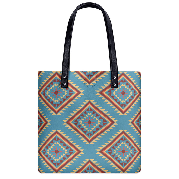 Navajo Vintage Blue - PU Shoulder Bag