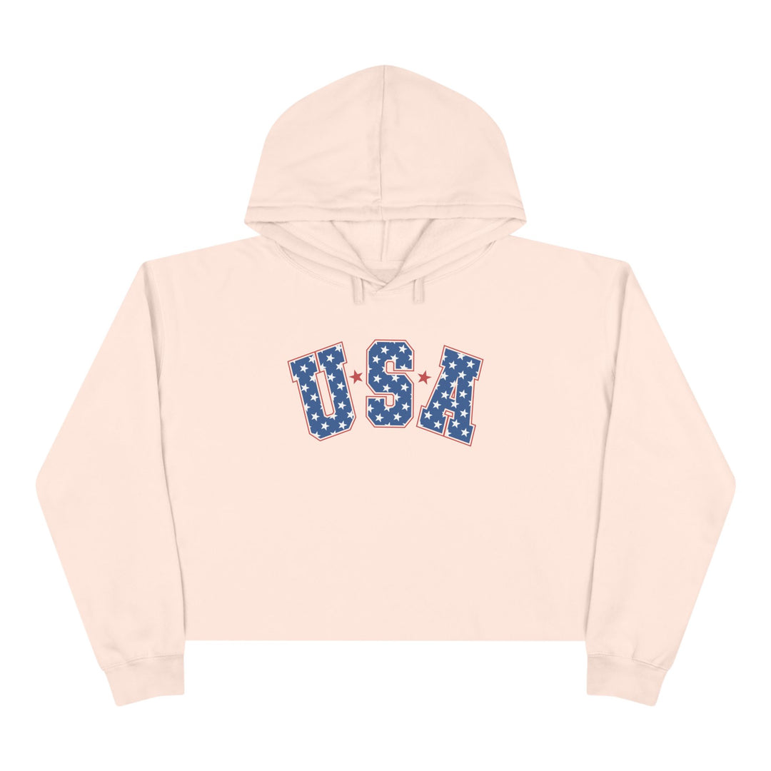 U.S.A. - Crop Hoodie