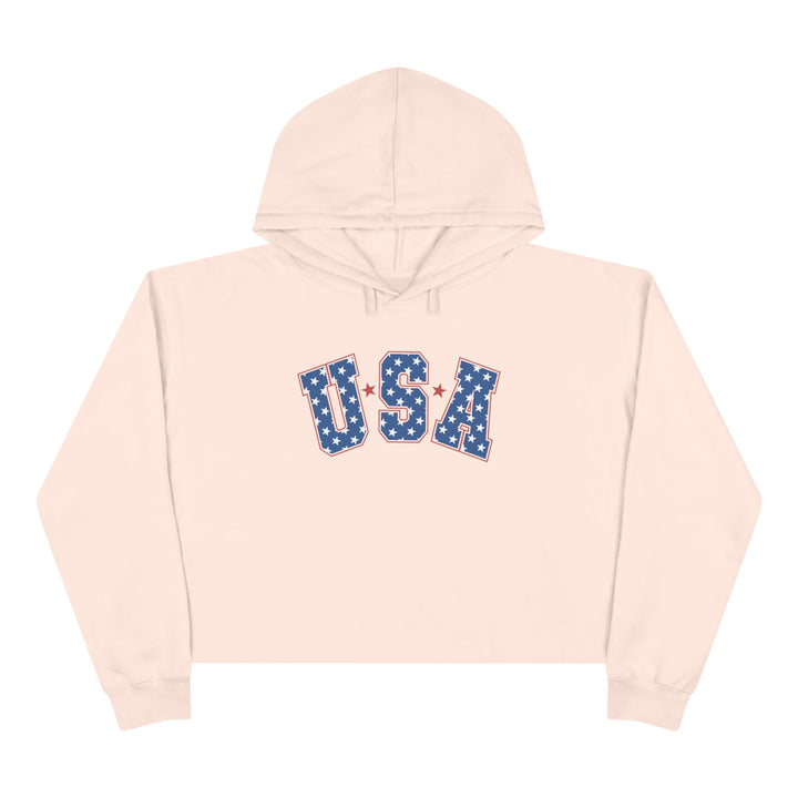 U.S.A. - Crop Hoodie