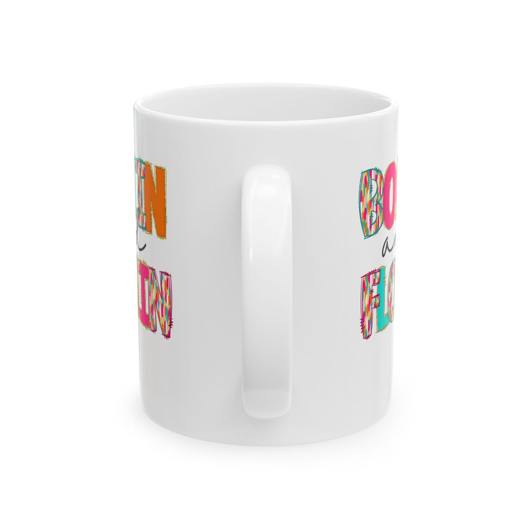 Boatin & Floatin - Ceramic Mug, (11oz, 15oz)