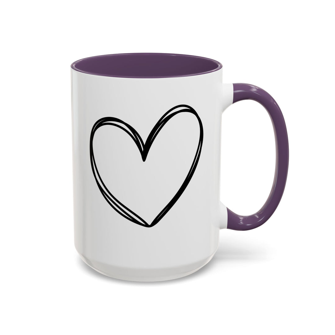 Heart - Accent Coffee Mug (11, 15oz)