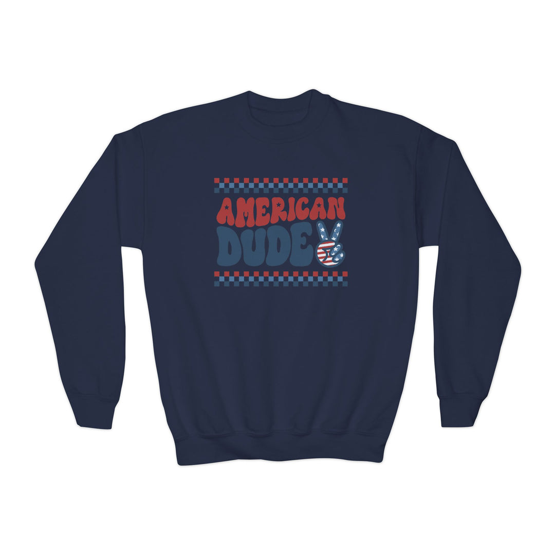 American Dude - Youth Crewneck Sweatshirt