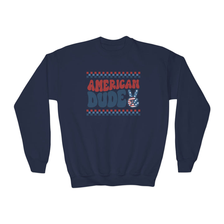 American Dude - Youth Crewneck Sweatshirt