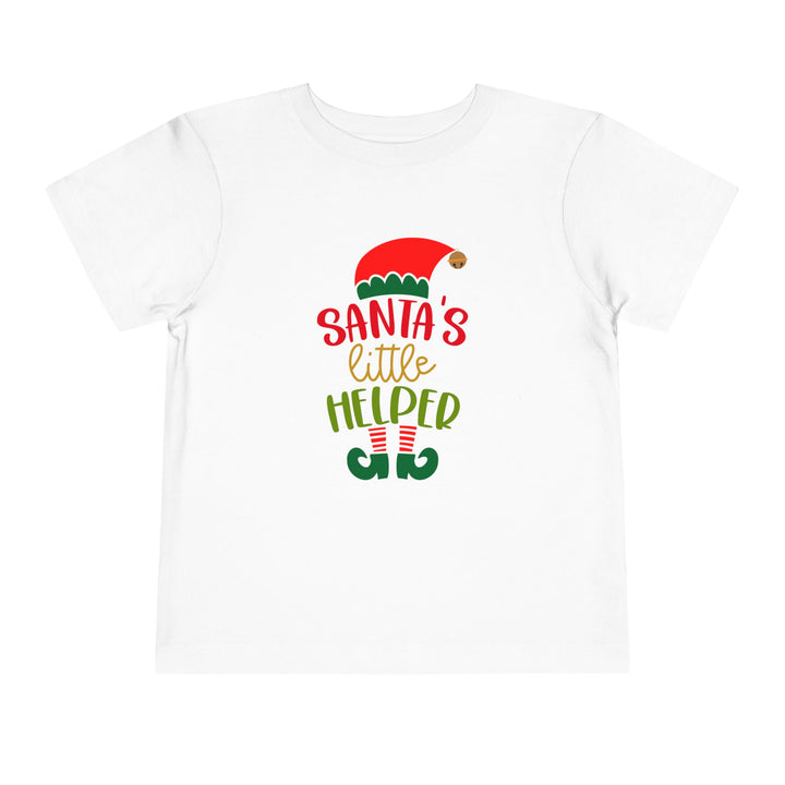 Santa's Little Helper - Toddler Short Sleeve Tee