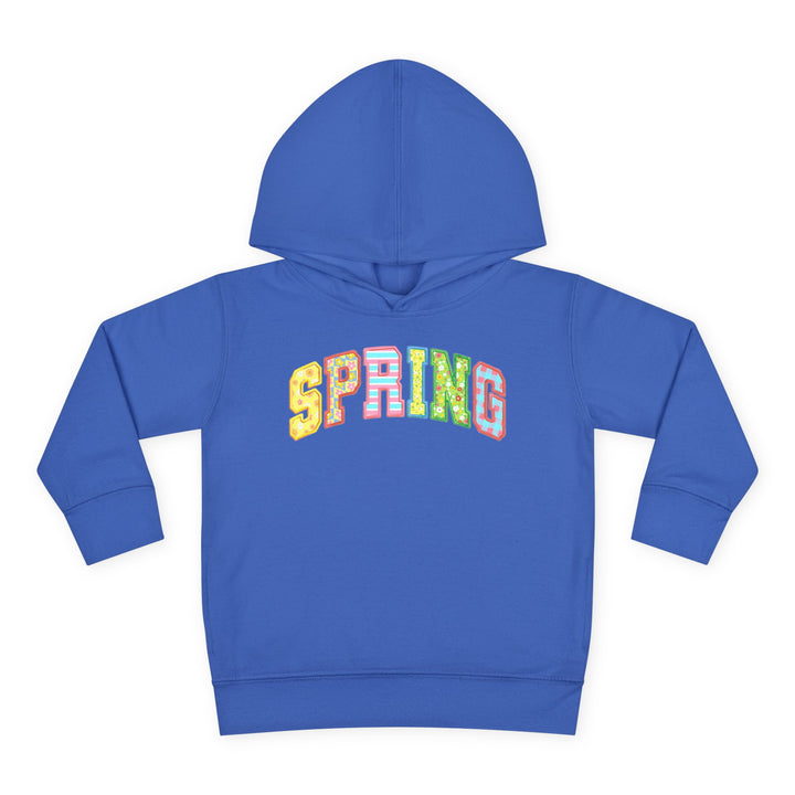 Spring Quilt - Toddler Pullover Fleece Hoodie