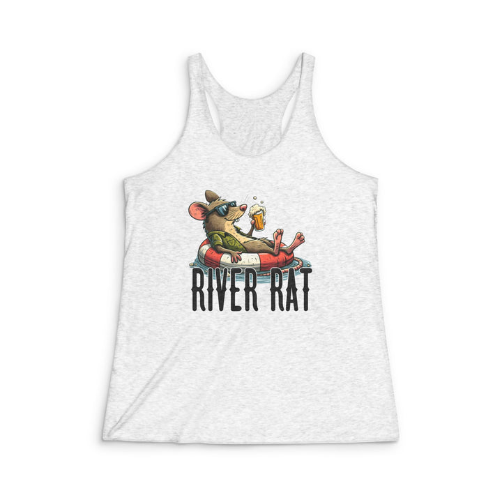 River Rat - Women's Tri-Blend Racerback Tank