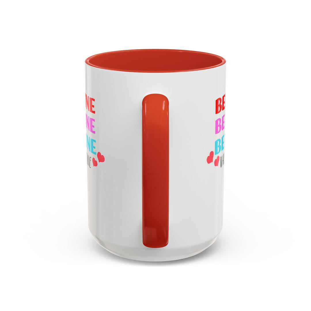 Be Mine Valentine - Accent Coffee Mug (11, 15oz)