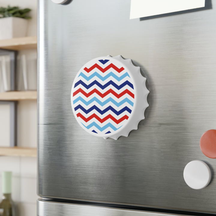 Patriotic Chevron - Bottle Opener