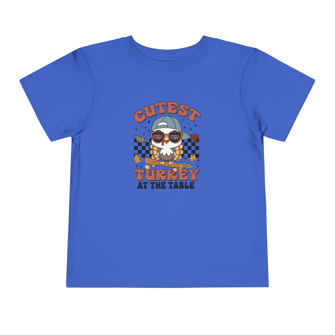 Cutest Turkey Boys - Toddler Short Sleeve Tee
