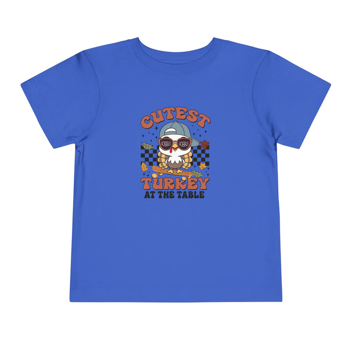 Cutest Turkey Boys - Toddler Short Sleeve Tee