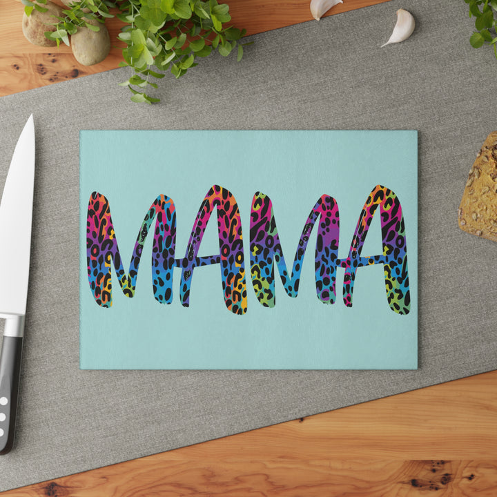 Mama - Glass Cutting Board