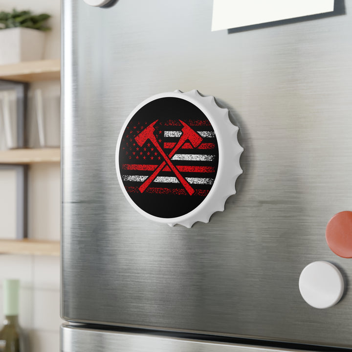 Firefighter American Flag - Bottle Opener