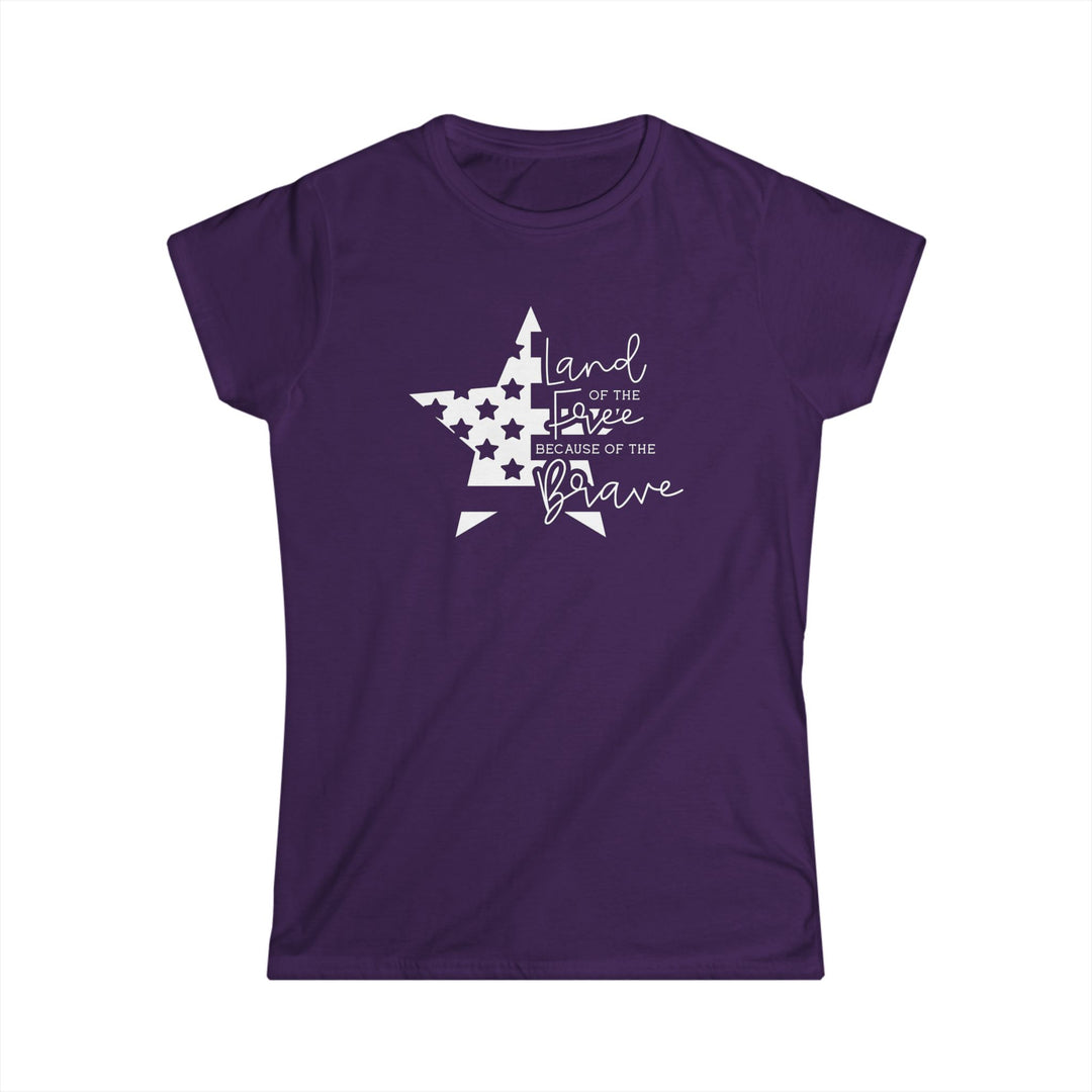 Land of The Free - Women's Softstyle Tee