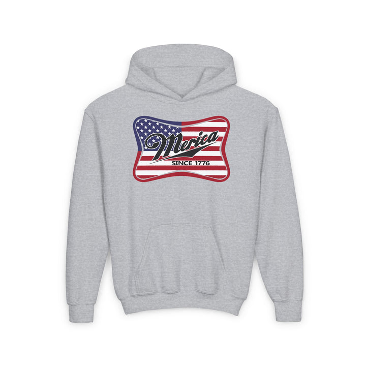 Merica - Youth Heavy Blend Hooded Sweatshirt