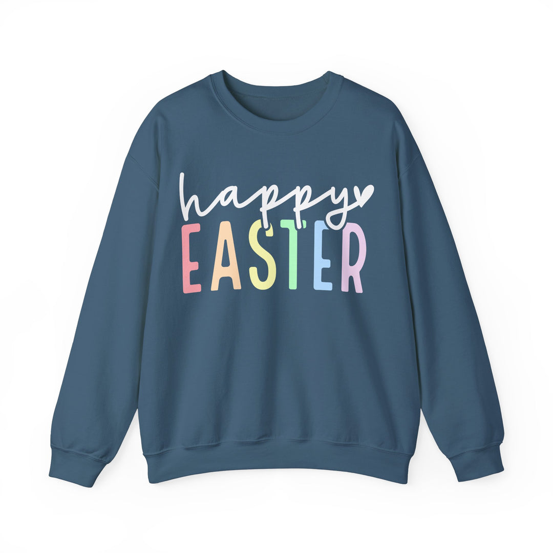 Pastel Happy Easter - Unisex Heavy Blend™ Crewneck Sweatshirt