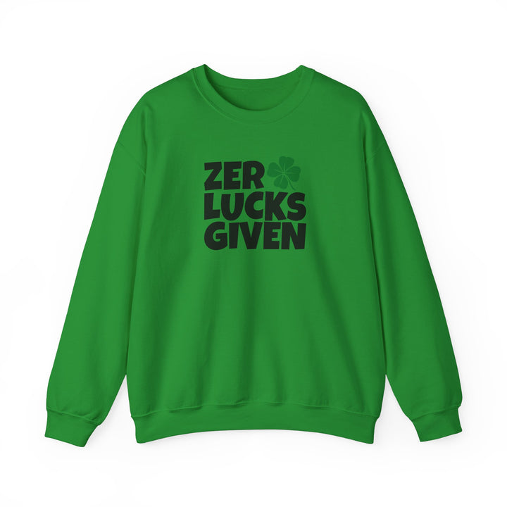Zero Lucks Given - Unisex Heavy Blend™ Crewneck Sweatshirt