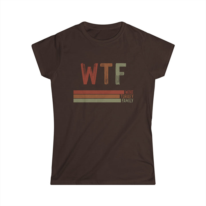 WTF - Women's Softstyle Tee