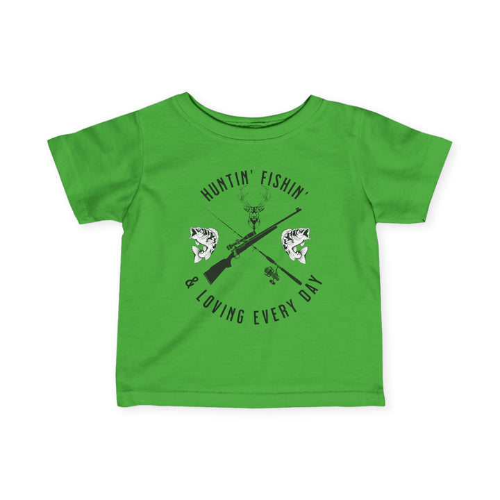 Huntin' Fishin' - Infant Fine Jersey Tee