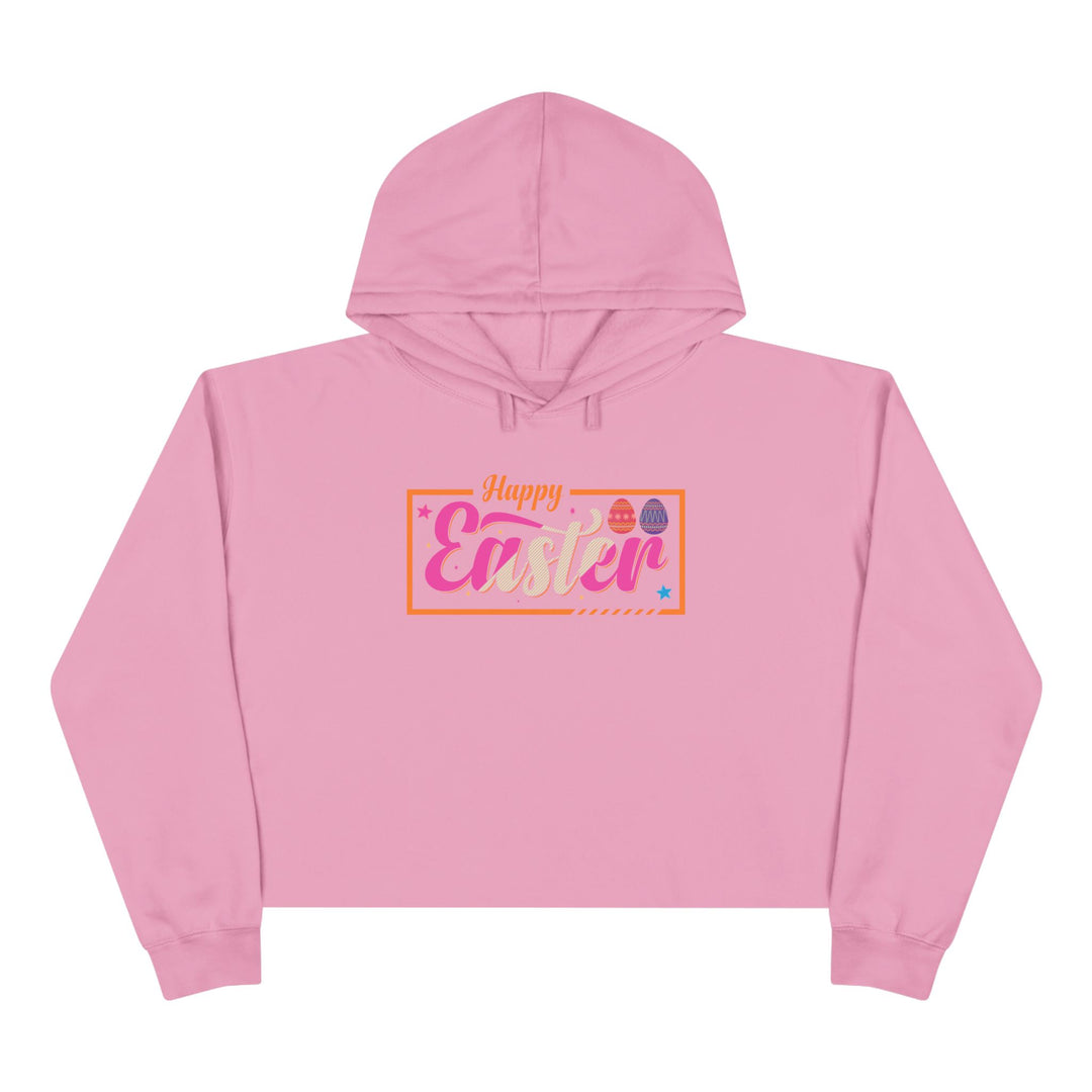 Happy Easter - Crop Hoodie