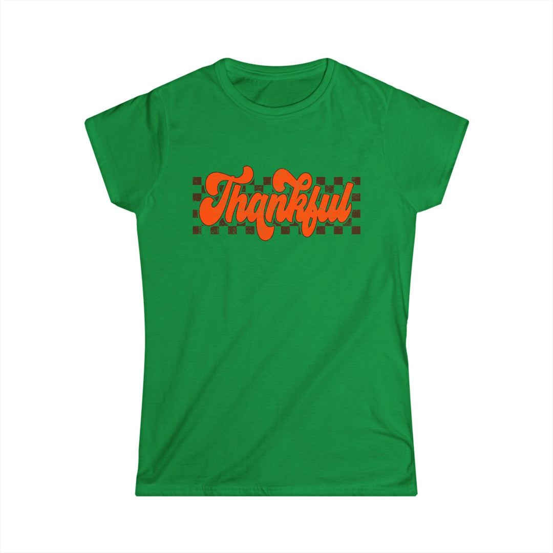 Retro Thankful - Women's Softstyle Tee