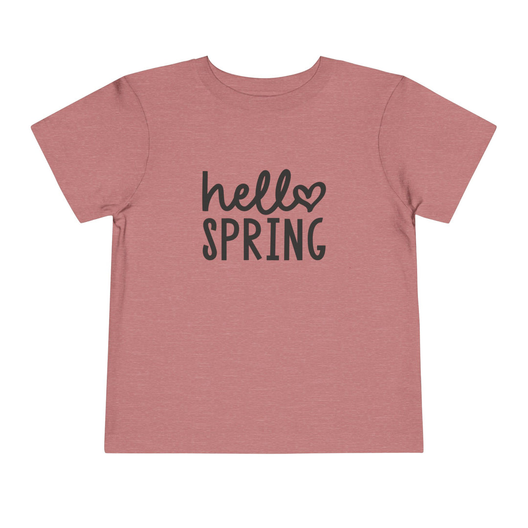 Hello Spring - Toddler Short Sleeve Tee