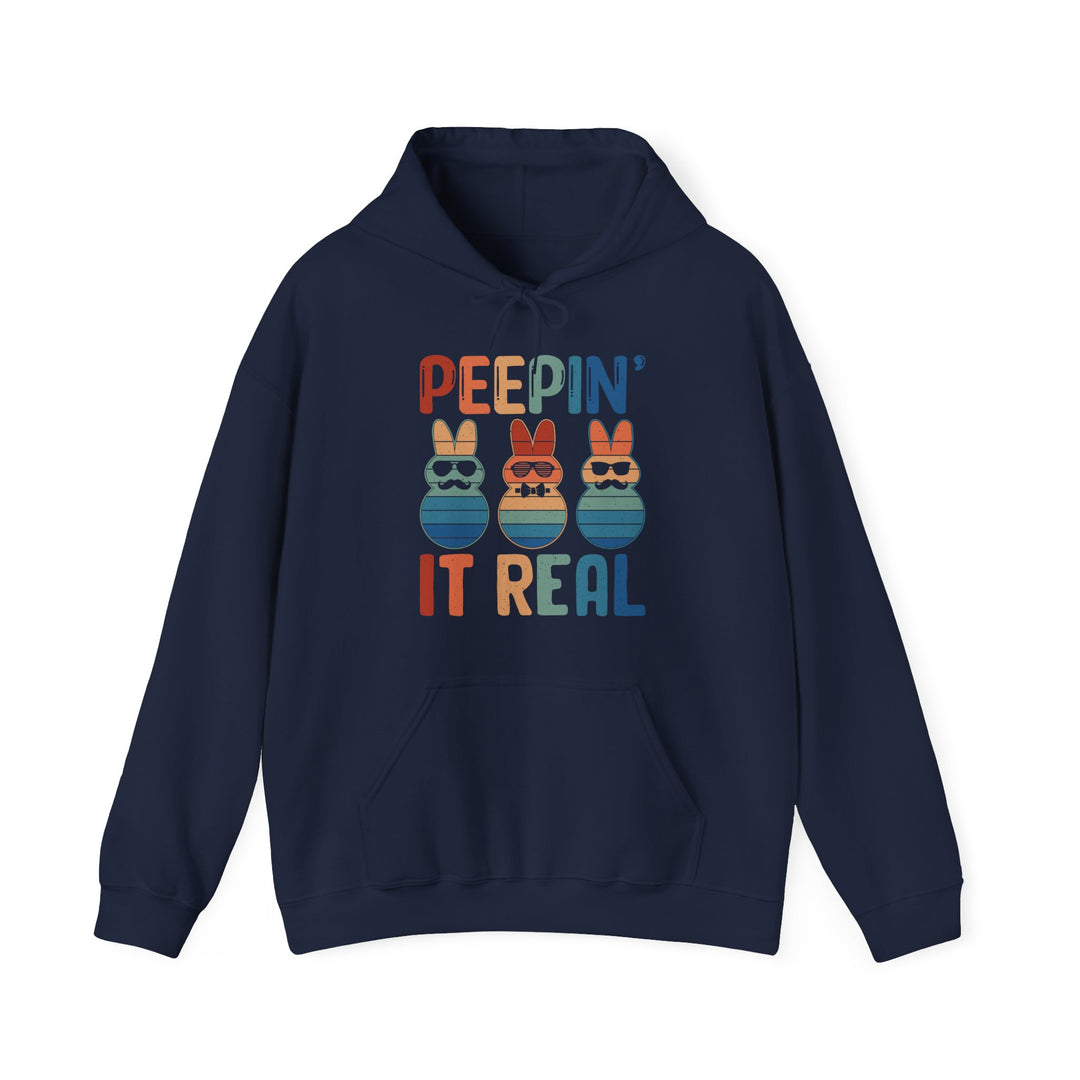 Peepin It Real - Unisex Heavy Blend™ Hooded Sweatshirt