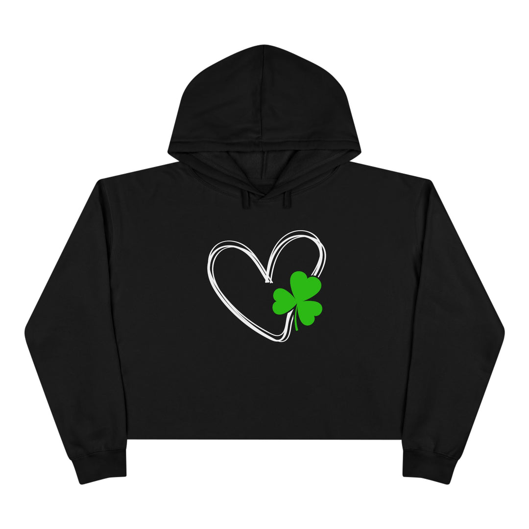 Heart & Clover - Crop Hoodie