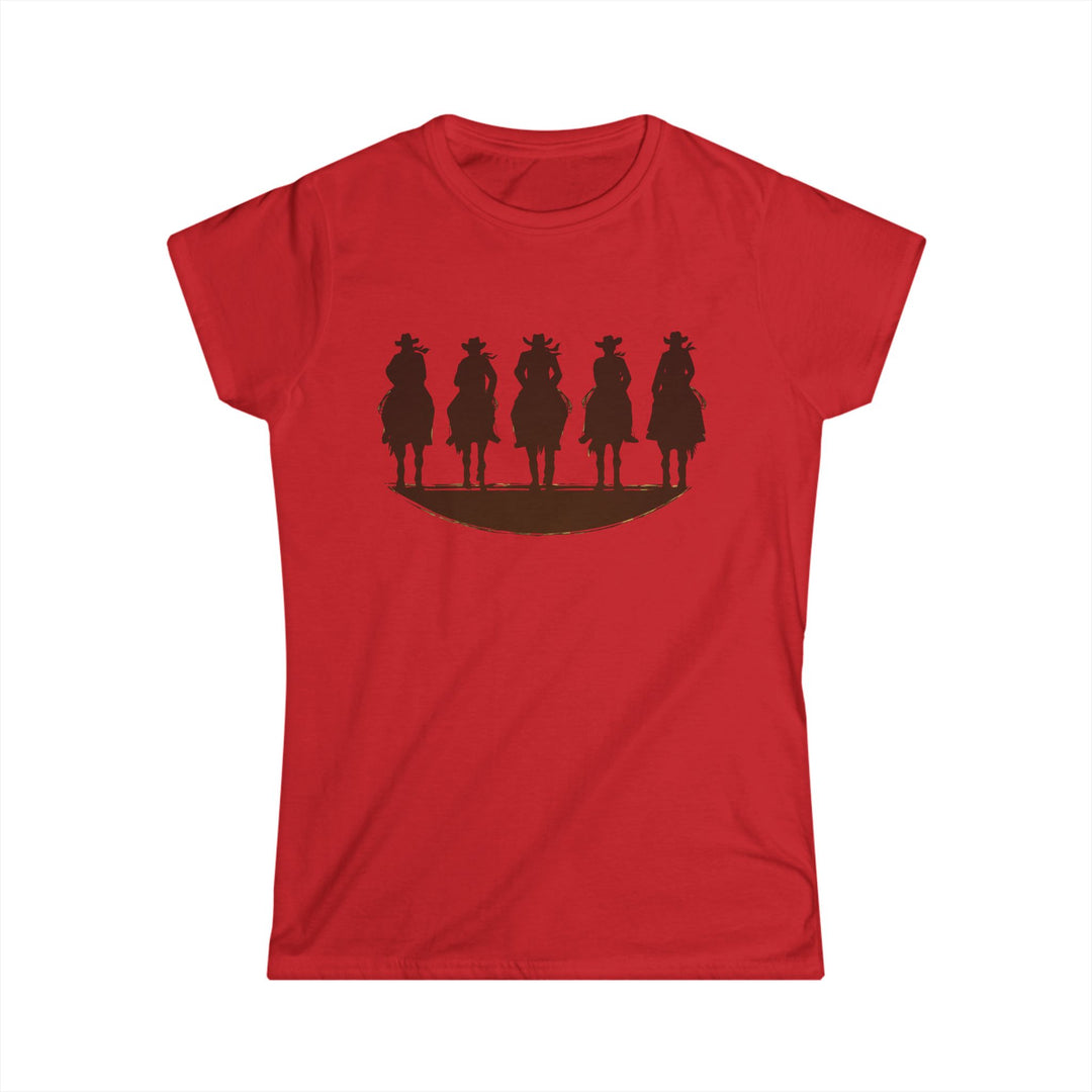 Cowboy Silhouette - Women's Softstyle Tee