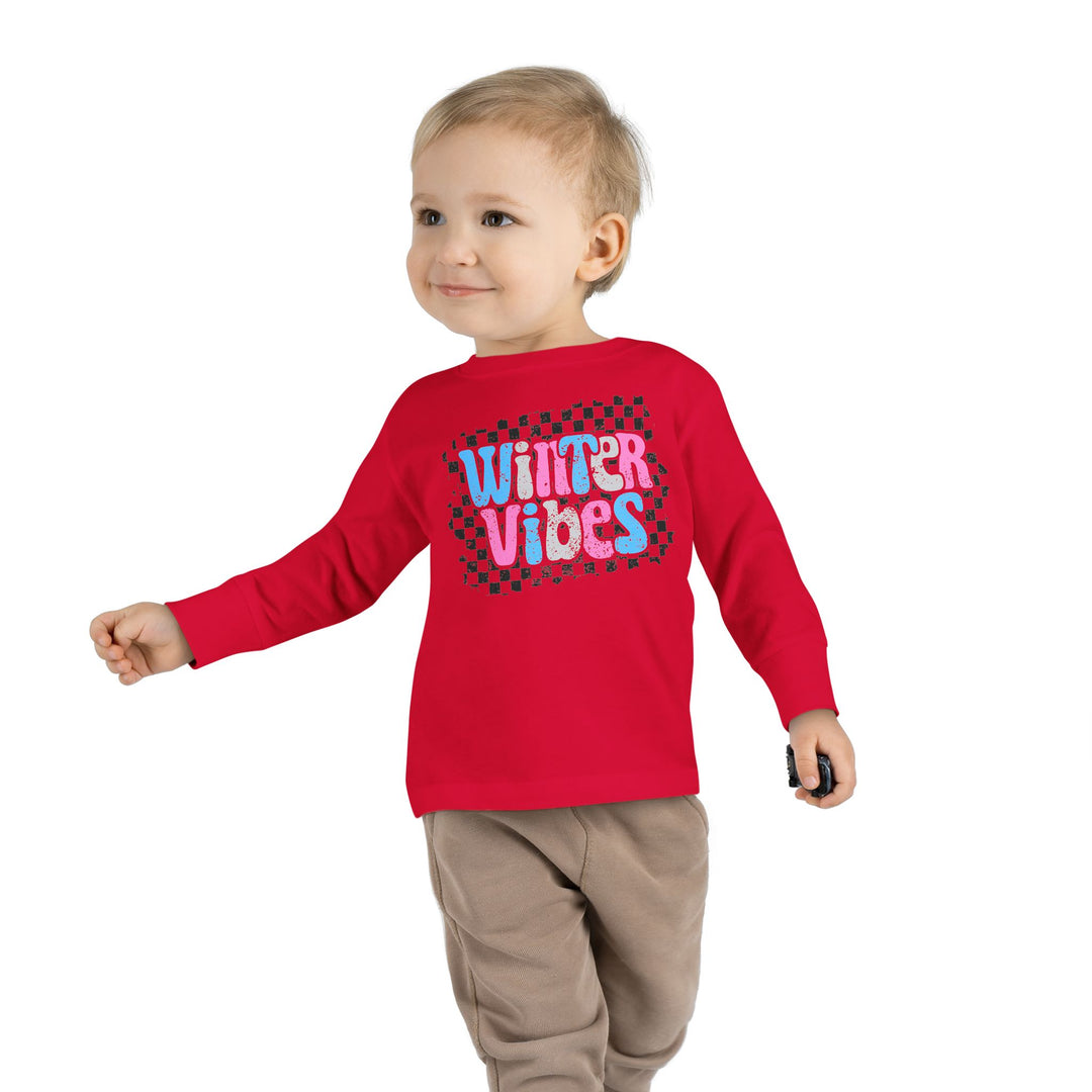 Winter Vibes - Toddler Long Sleeve Tee