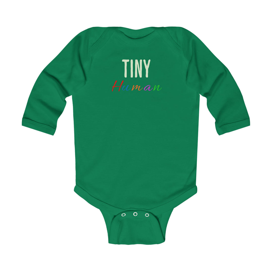 Tiny Human - Infant Long Sleeve Bodysuit