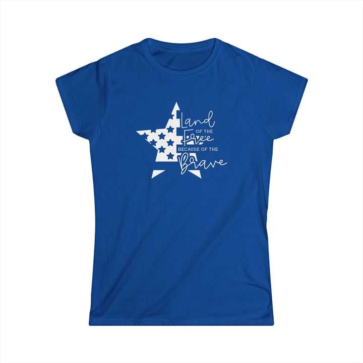 Land of The Free - Women's Softstyle Tee