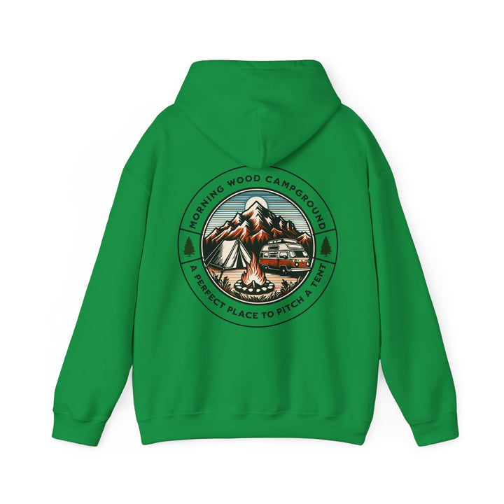 Morning Wood Campground - Unisex Heavy Blend™ Hooded Sweatshirt