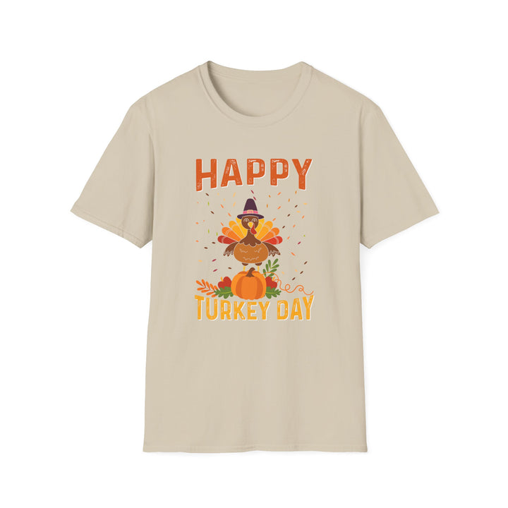 Happy Turkey Day - Unisex Softstyle T-Shirt