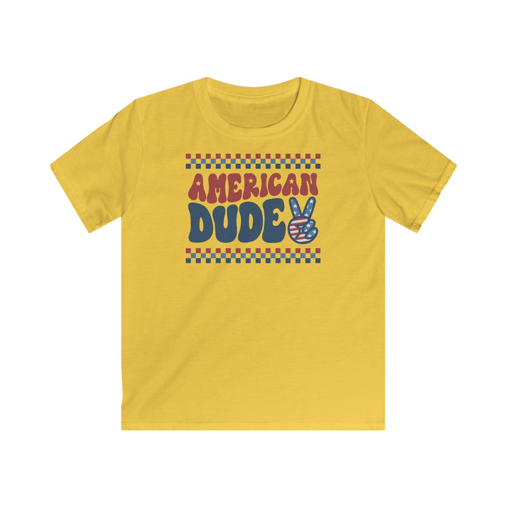 American Dude - Kids Softstyle Tee