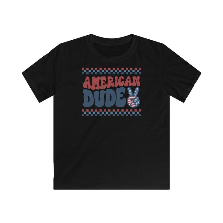 American Dude - Kids Softstyle Tee