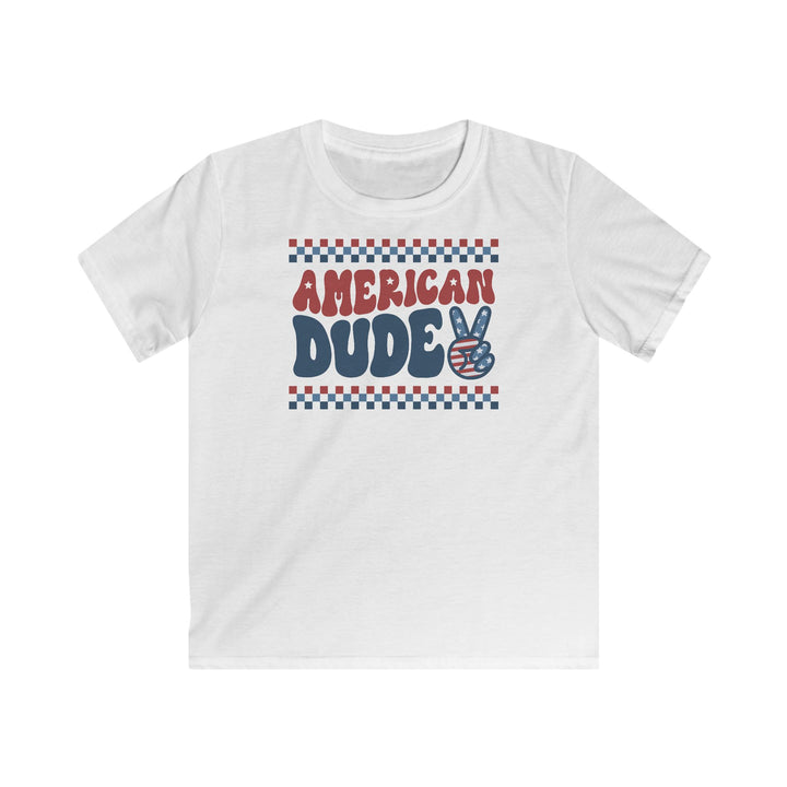 American Dude - Kids Softstyle Tee