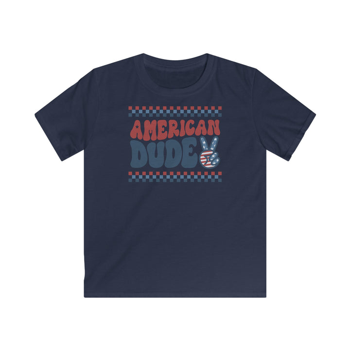 American Dude - Kids Softstyle Tee