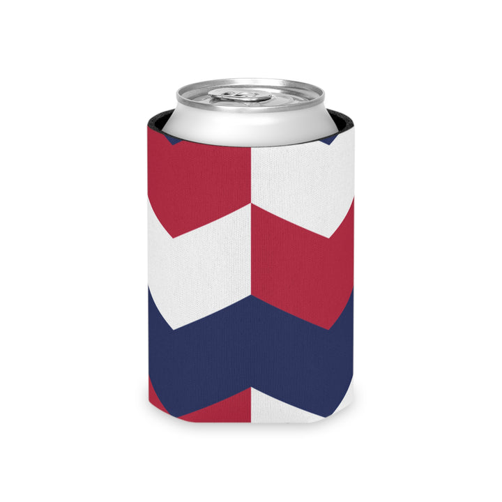 Patriotic Abstract - Can Cooler