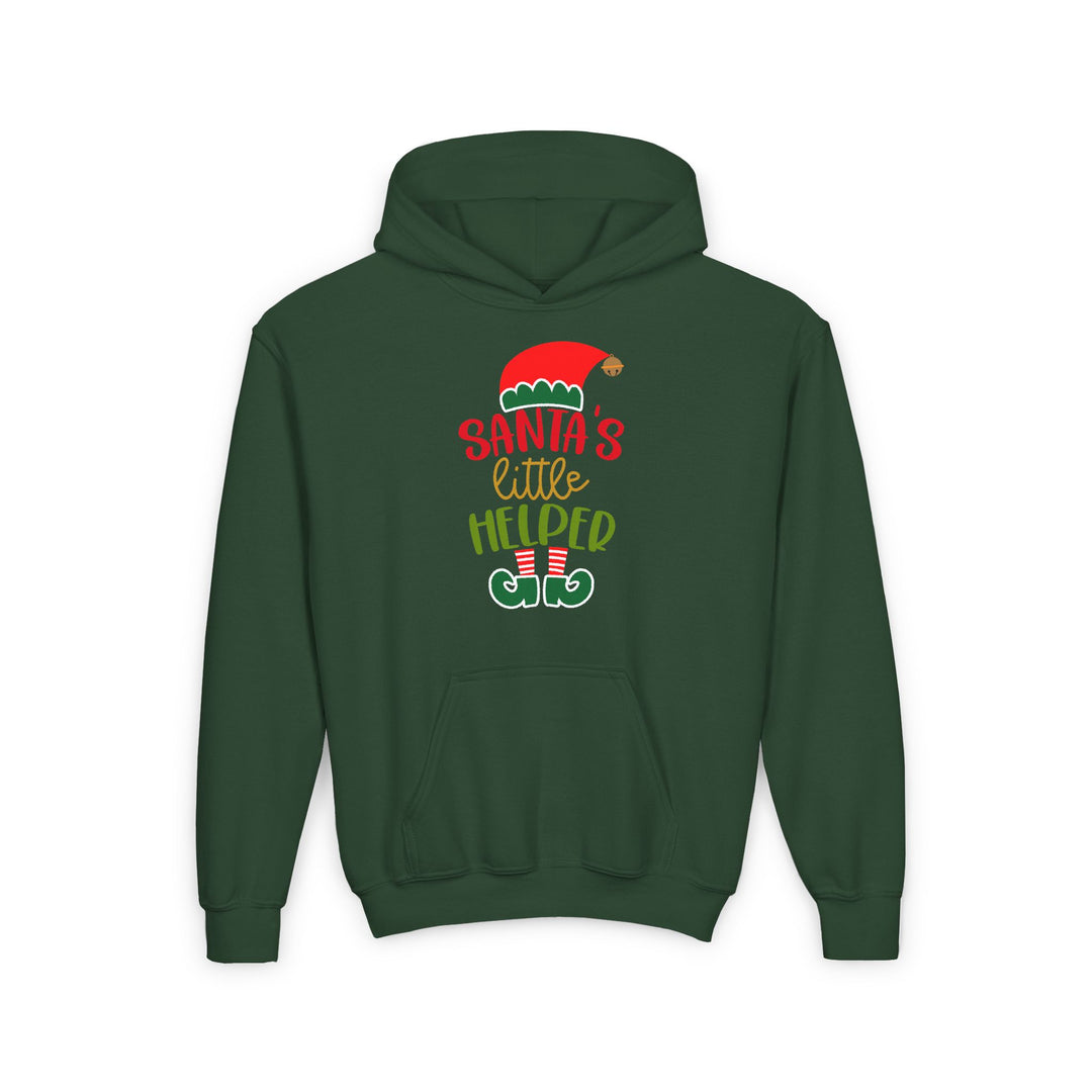 Santa's Little Helper - Youth Heavy Blend Hooded Sweatshirt