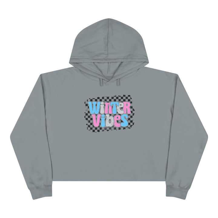 Winter Vibes - Crop Hoodie