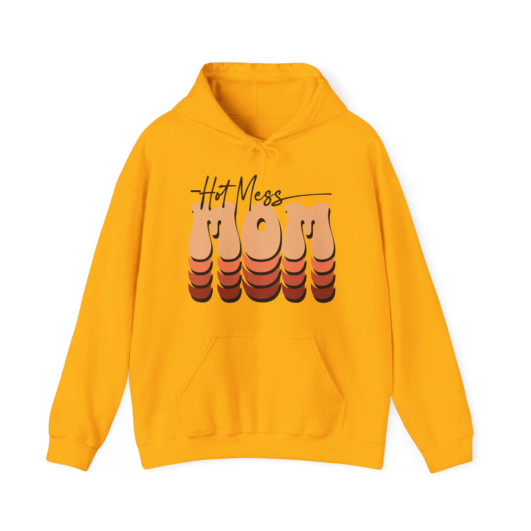 Hot Mess Mom - Unisex Heavy Blend™ Hooded Sweatshirt