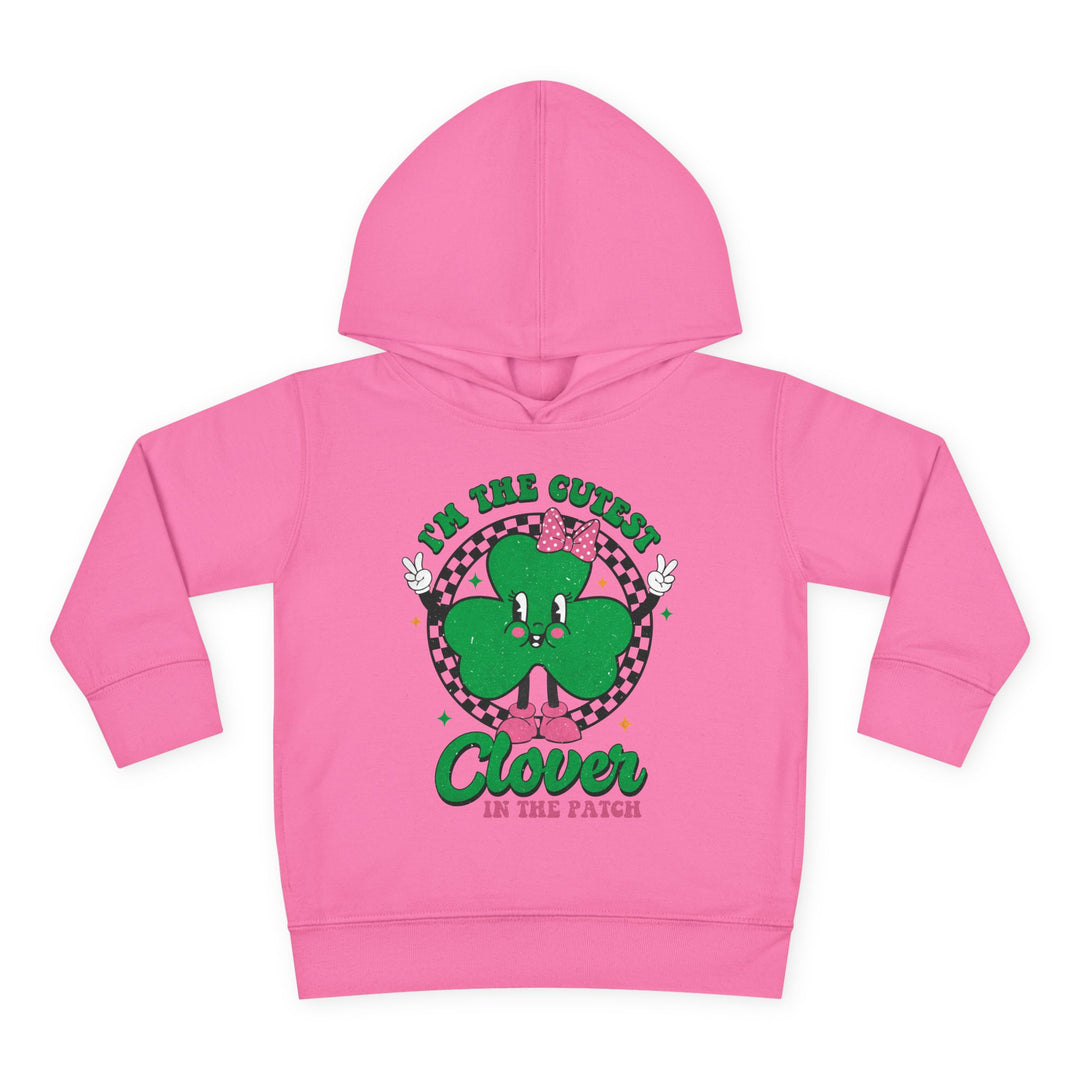 Cutest Clover - Toddler Pullover Fleece Hoodie
