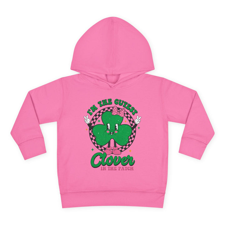 Cutest Clover - Toddler Pullover Fleece Hoodie