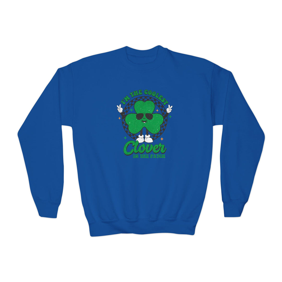 Coolest Clover - Youth Crewneck Sweatshirt