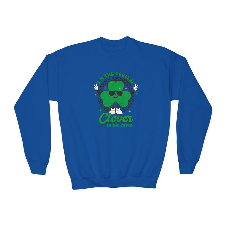 Coolest Clover - Youth Crewneck Sweatshirt
