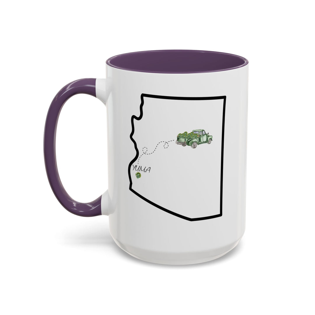 Yuma Lettuce Truck - Accent Coffee Mug (11, 15oz)