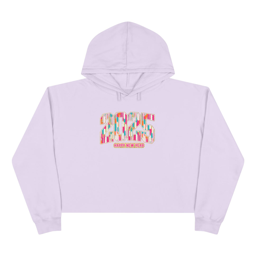 2025 Happy New Year - Crop Hoodie