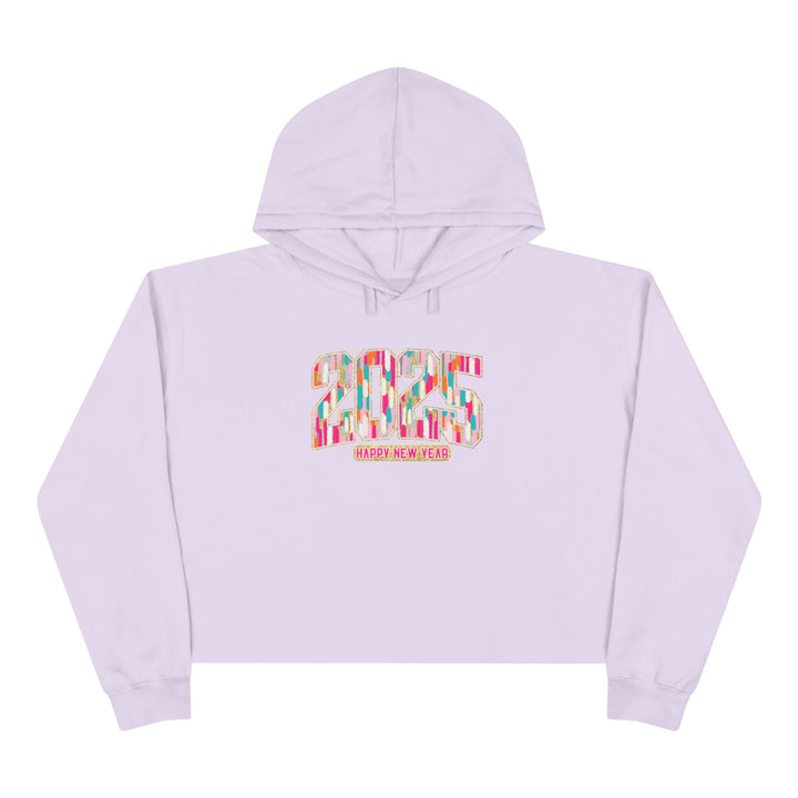 2025 Happy New Year - Crop Hoodie