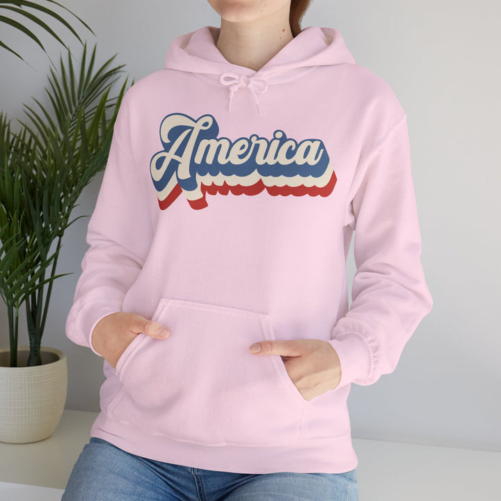 Retro America - Unisex Heavy Blend™ Hooded Sweatshirt