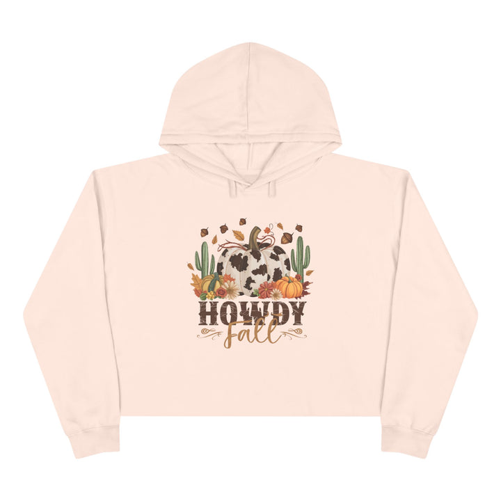 Howdy Fall - Crop Hoodie